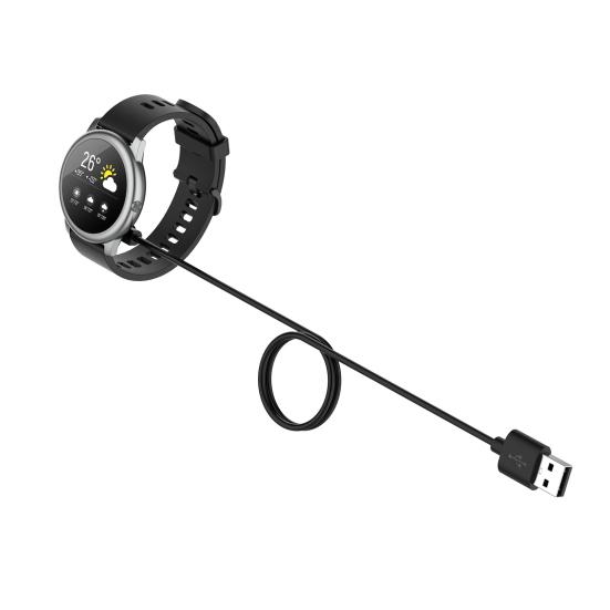 Charger Base Magnetic Fast Charging Safe Smart Watch Power Adapter Charger Cable for Xiaomi YAMAY SW022/Haylou RT LS05S/RT2 LS10/Solar LS05