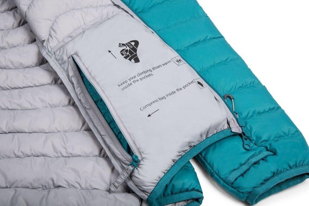 Jacket Ocun Tsunami Eco Down Jacket Turquoise Silver