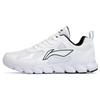 Li Ning Running Collection Versatile Mesh Abrasion Resistant Breathable Low Top Casual Running Shoes Men's White Black ARSR059-5