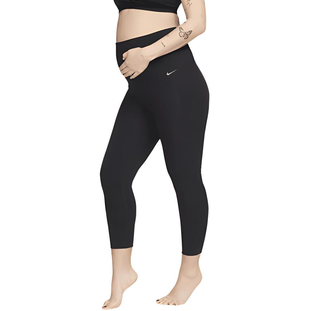Nike Zenvy M Women's Gentle Support High Waisted 7/8 Leggings With Pockets Maternity DV9432-010