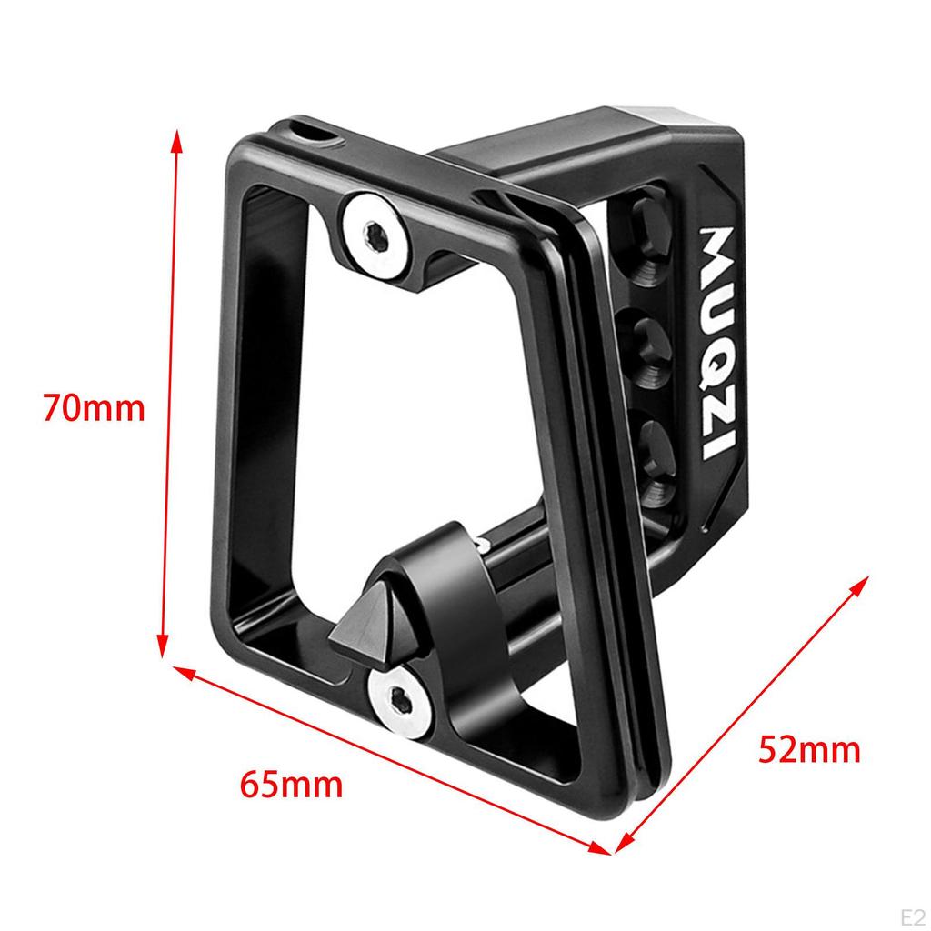 Aluminiowy Przedni Bagażnik Rowerowy Blok Uchwyt Torby Bagażnik Uchwyt Mocowanie Akcesorium Rowerowe