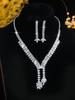 Alloy Necklace Set - Fashionable Banquet Jewelry Chain For Women - Bridal Wedding Jewelry Set
