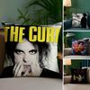 Die C-Cure Rockband Kissenhülle Sofa Wohnzimmer Schlafzimmer Zweiseitiger Druck Quadratisches Kissen Nickerchen-Kissenhülle