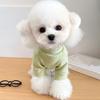 Warm Puppy Hoodies High Collar Two-Leg Dog Clothes Dog Thermal Clothing Pet Pullover  Indoor Wear
