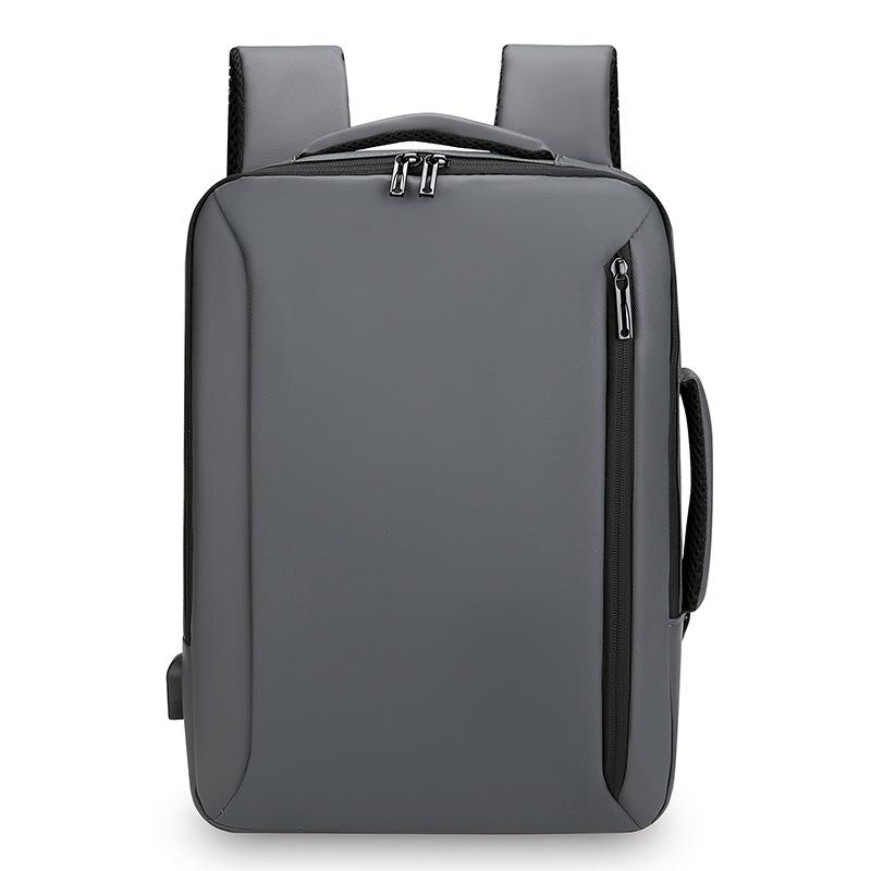 

Мужской рюкзак премиум-класса, деловой, большой емкости, многофункциональный багажный рюкзак, дорожная сумка для коротких поездок серый