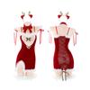 Cute Elk Red Sexy Underwear New Year's Day Christmas Robe Supplies Set Uniform Temptation Passion Charm