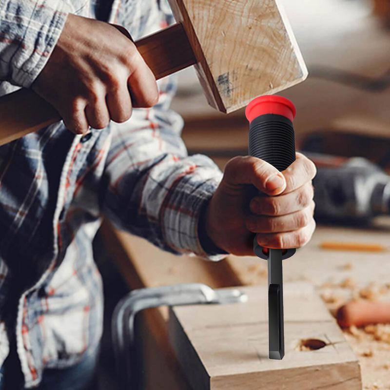 Right Angle Chisel Square Mortise Chisel With Anti-Slip Handle Handheld Multipurpose Core Percussive Angle Chisel For Cutting