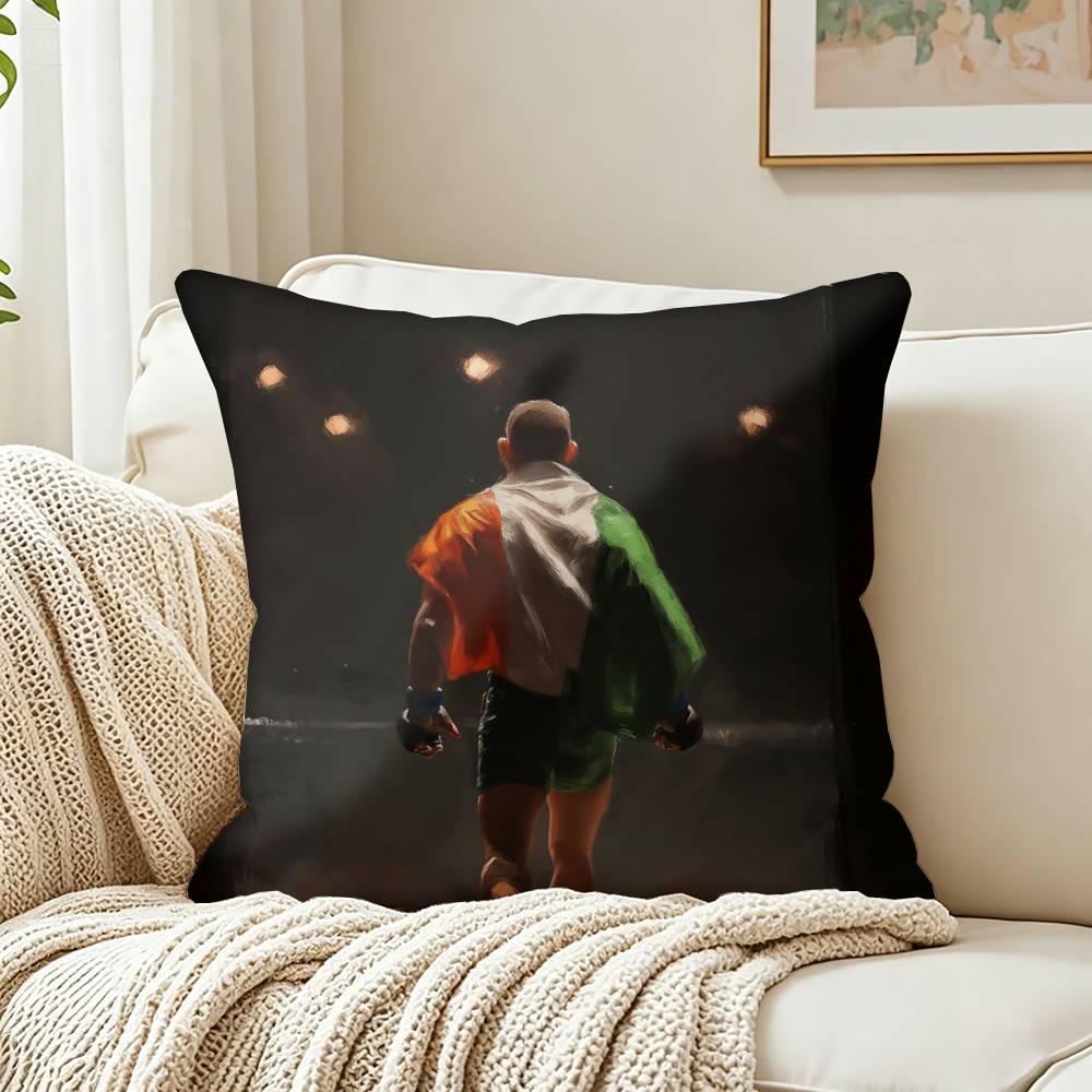 Cool CConor MMcGregor Customizable Square Cushion Cover Double Sided Print Pillow Case