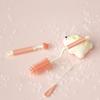 4PCS Silicone Bottle Cleaning Brushes Kit Heat Resistant Nipple Brushes For Newborn Care Essential