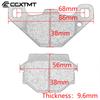 Motorcycle Rear Brake Pads For KAWASAKI ZR250A Balius KLE250 ZZR250 EX250 KLE500 EX500D Ninja Suzuki GN125 EM EN EP ER ES ET