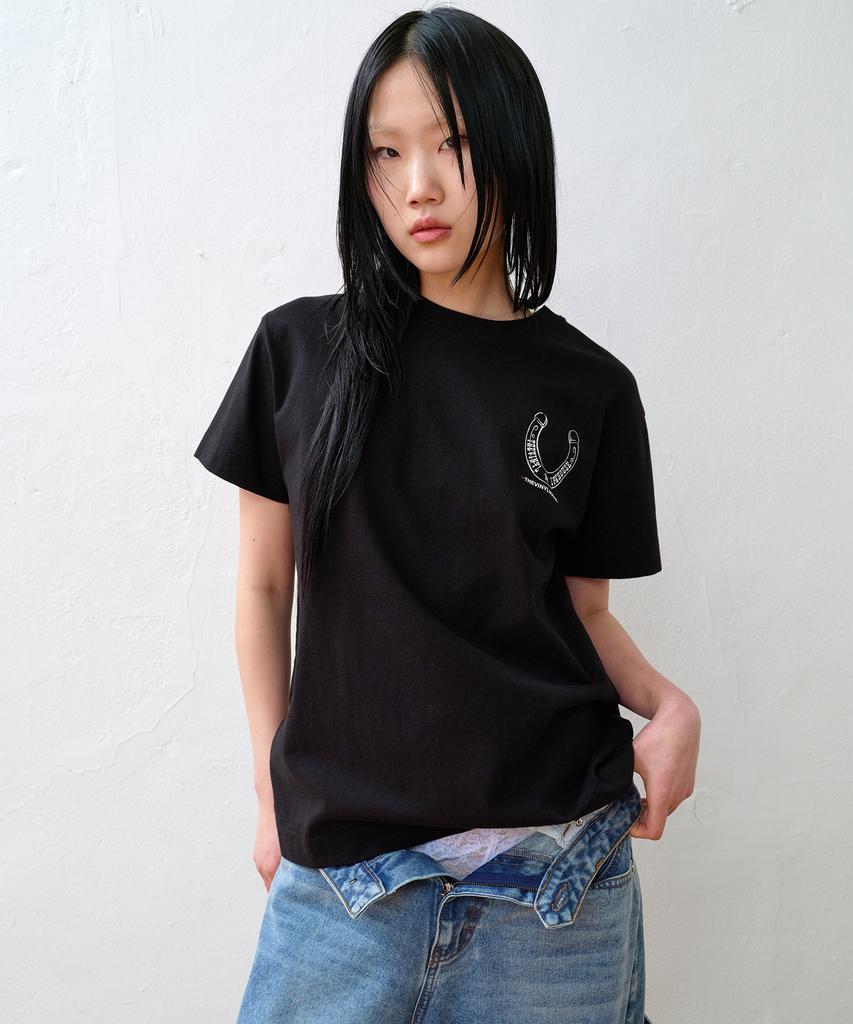 THEVINYLHOUSE Lucky House Tee Black