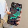 Funda Back Phone Cover Case for iPhone 17 Pro Max 7 8 SE 14 13 Mini XS XR 15 Air 11 12 16 Plus Camouflage Pattern