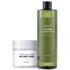 Eunyul Green Seed Calming Large Size Cleansing Water 500ml + 70 Embossed Pads, 1 Pcs