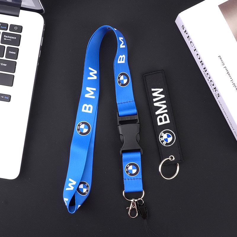 MURF1 Neck Straps Lanyard Key Cell Phone Work ID Card Hanging Rope For BMW M 1 2 3 4 5 7 Series X1 X3 X4 X5 X6 X7 F10 F30 Accessories