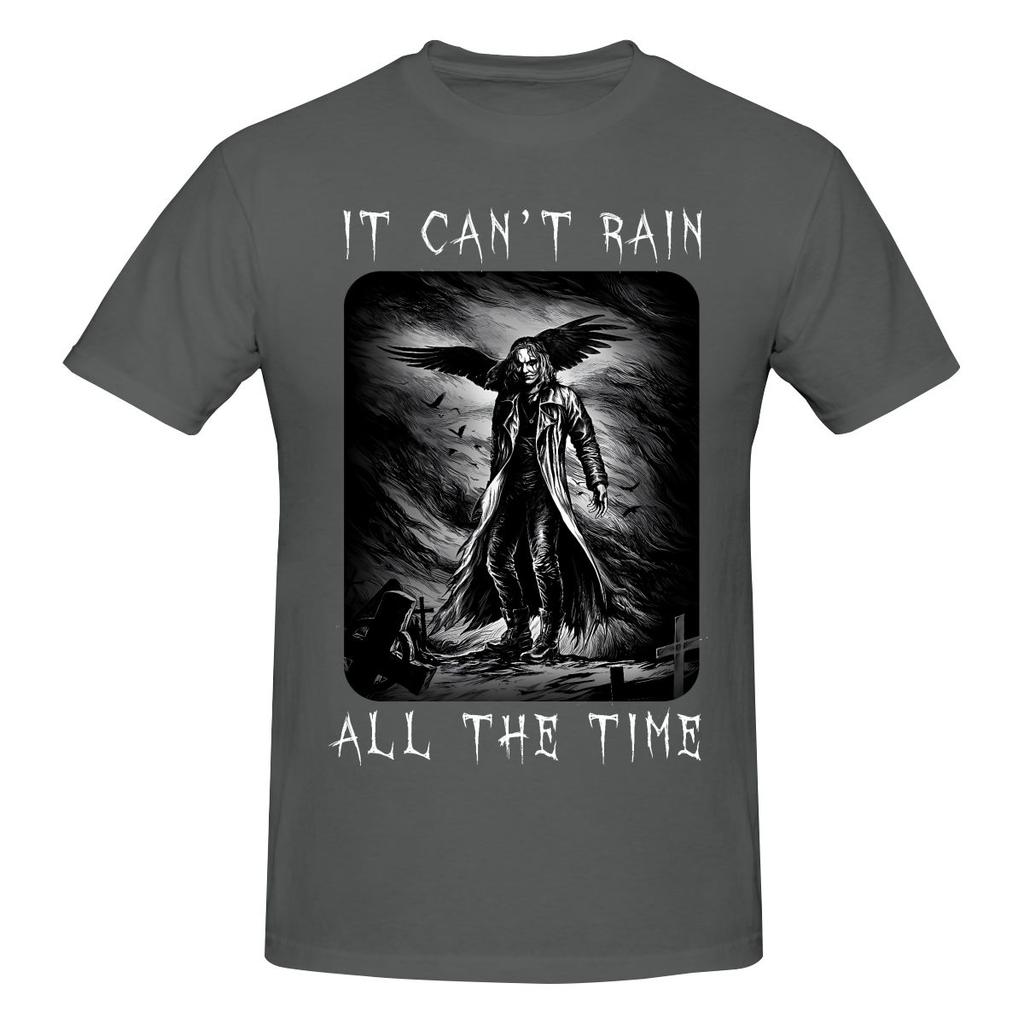 Divertente Eric Draven Non Può Piovere Per Sempre Maglietta Stampata Unisex Maglietta Unisex Sport Unisex