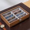 Glasses Display Tray Sunglasses Organizer Lightweight Container 8 Compartments Eyewear