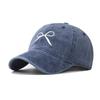 Casquette de baseball à broderie nœud en coton printemps nouveau casquette à broderie personnalisée