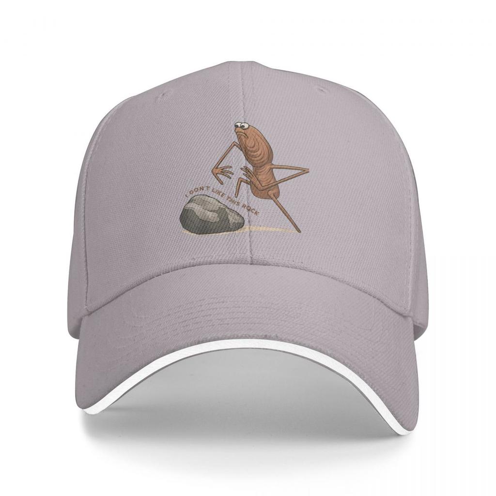 Baseball Caps Funny Marcus The Worm I Don't Like This Rock Meme Awesome Customized FeUnisex Unisex Outdoor Summer Hats