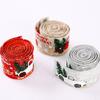 Wired Edges Ribbon Holiday Atmosphere Vintage Truck Ribbon Linen Cloth 5x500cm