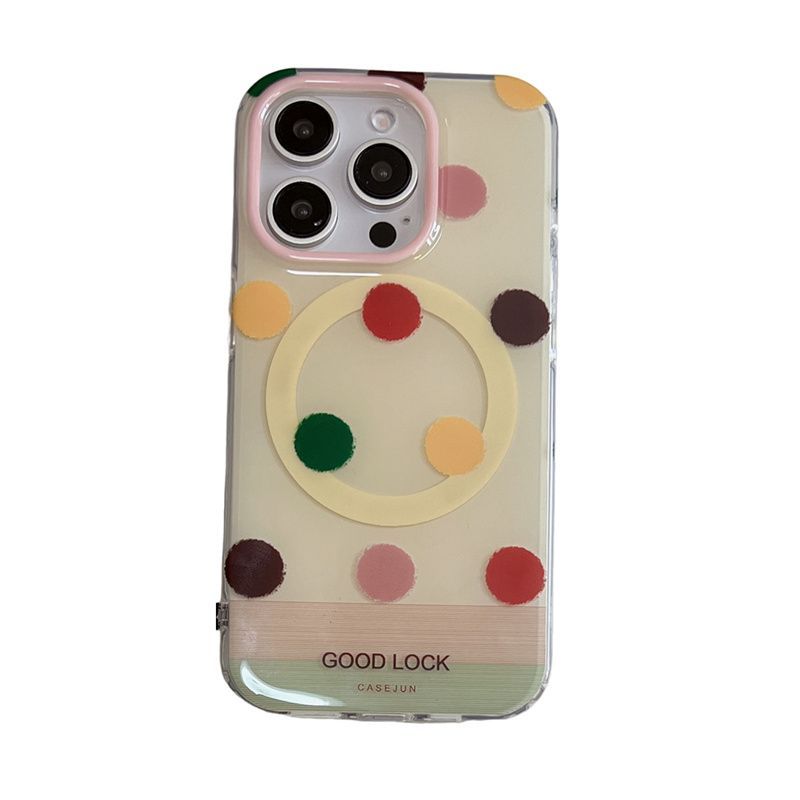 

Color Polka Dot Chain Xiaomi 15141312 Mobile Phone Case Redmi K807060504030note141312110 Redmi note14pro +