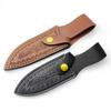 Knife Sheath Top-grain Cowhide Knife Sheath Outdoor Straight Knife Sheath Knife Case Pocket Sheath for Fixed Blade