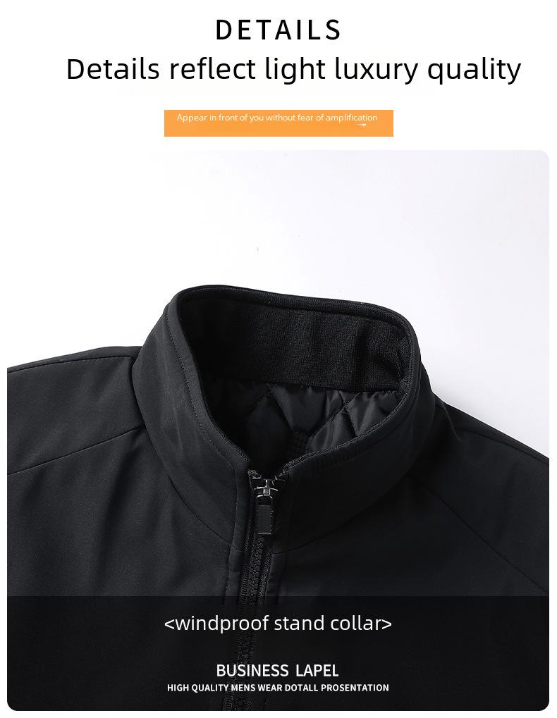 Men's Winter Jacket 2022: Warm Cotton Coat for Middle-aged and Elderly