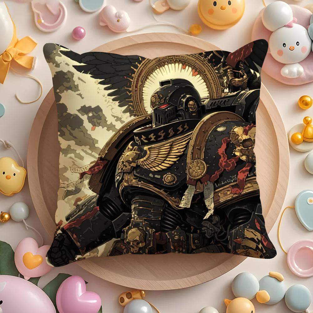 Game W-Warhammer-S 40K Cushion Cover Home & Car Multi-Scene Pillow Cover - Reversible, Soft & Durable For Daily Use