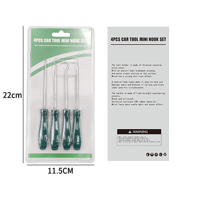 

Горячая Распродажа 4 шт. 135 мм Набор Отверток для Сальника Масла Автомобиля, Инструменты для Снятия Уплотнительных Колец и Сальников, Крючки для Снятия, Инструменты для Ремонта автомобиля