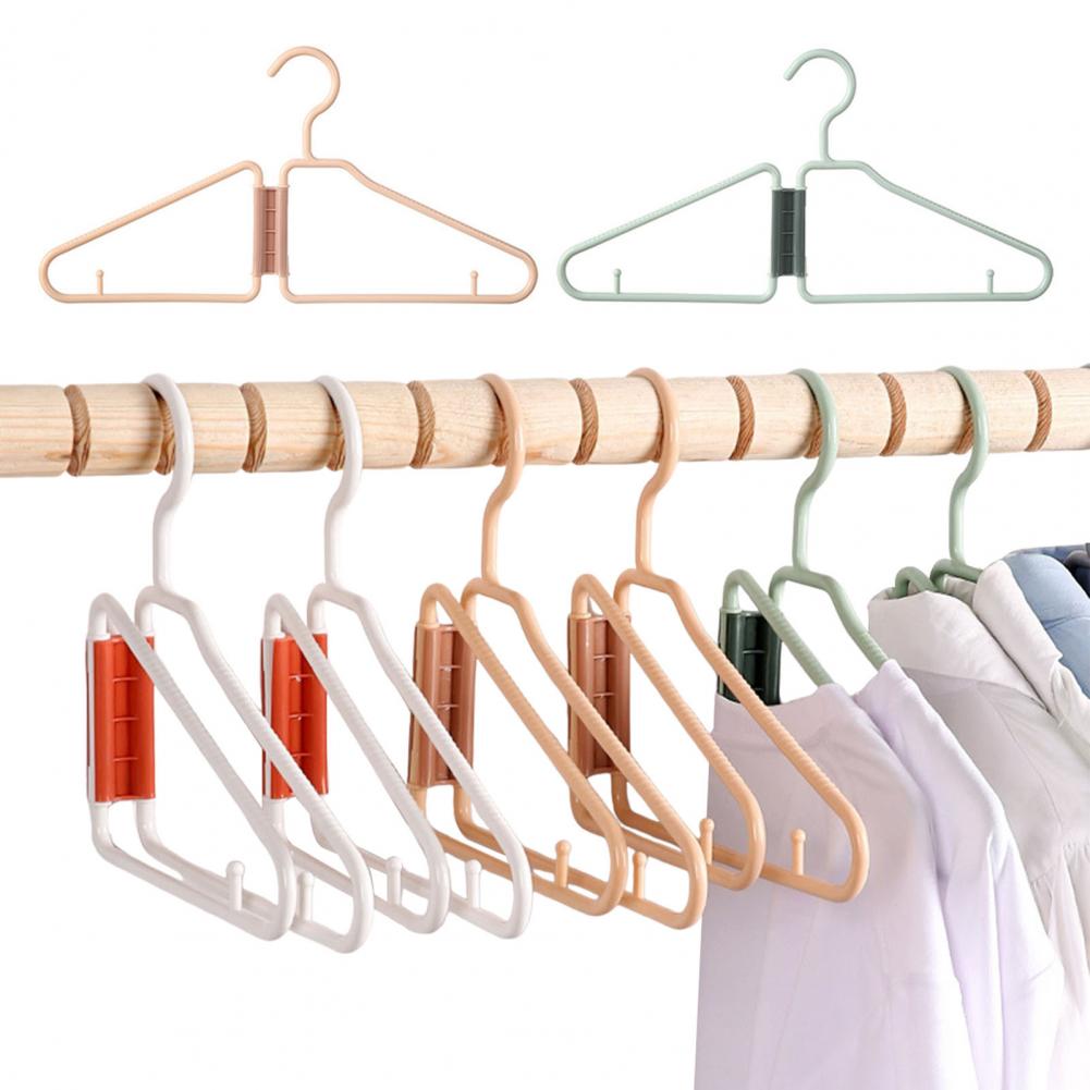Multifunctional Cloth Hanger Foldable Portable Travel Saving Space Ultra-Light Clothes Hangers For Home Business Trip Vacation Daily Use