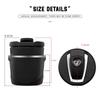 For Lexus F SPORT ES RX NX LS UX LM LX GX LC RZ IS CT GS RC HS SC TX LBX  Car Interior Ashtray LED Light Ash Cup Accessories HF7
