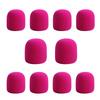 10pcs Microphone Foam Mic Sponge Ball Shape Cover Windscreen Protective Shield