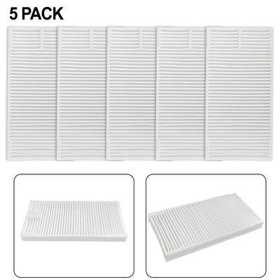 Replacement Filter Kit Compatible with For Eureka E20 Plus Robot Vacuum 5 Pieces for Dust and Particle Filtration