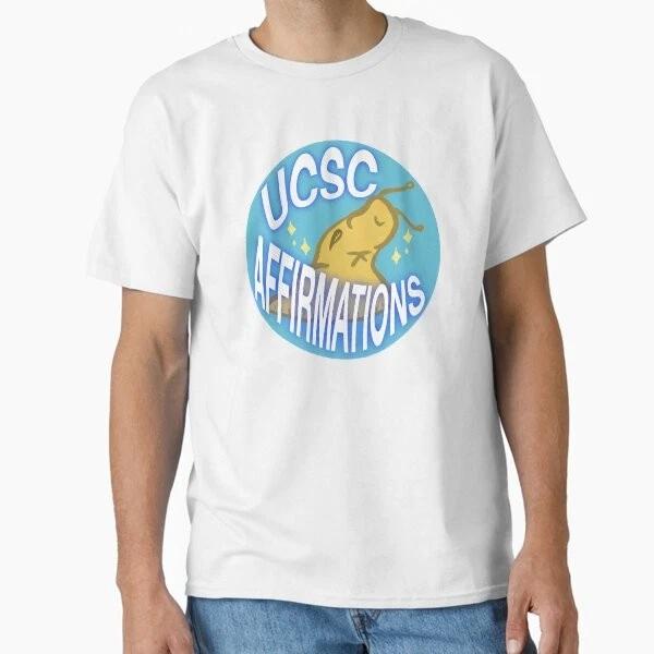 Ucsc Affirmations Logo Classic TShirt Made In UsaAus TShirt S2xl S