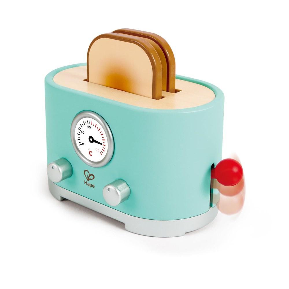 Hape Flying Toast Set E3215 Wooden Play Toy 12×30×24cm for Ages 3 and Up