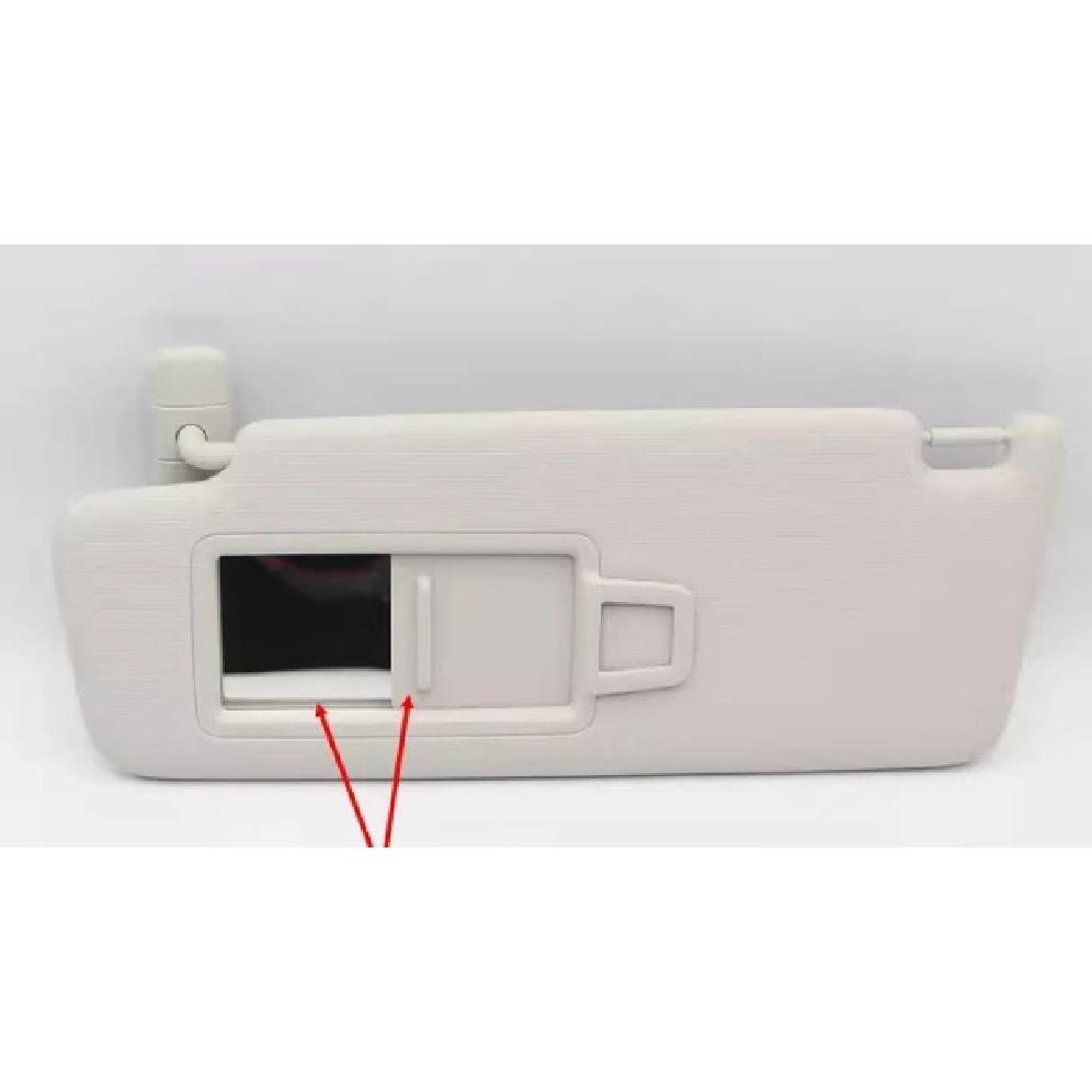 

Sun Visor with Make-up Mirror Cover for Skoda Rapid Rapid Spaceback Octavia 2015- Karoq Kamiq 5GG857551D Karoq Left Gray