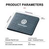 VFHJQ1 Suede Car ID Cover Vehicular Plaid Card Protector Wallet For Volkswagen VW Golf 4 5 6 7 Polo Jetta Sagitar Magotan Passat B5 B6