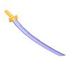 3D Printed Purple Cosplay Sword   Cosplay Costume Sword Prop for Anime Enthusiasts