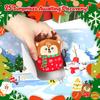 Advent Calendar 2025 Kids, Mini Plush Advent Calendar with 25 PCS Cute Emotional Plushies, Christmas Stocking Stuffers & Holiday Gifts for Kids, Teen