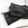 Womens Genuine Sheepskin Gloves Simple Style Winter Warm Lining