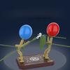 Two-player Games | Handmade Fencing Puppets | Two-player Robot Games | Fast-paced Games | Fighting Party Games | Fun Games