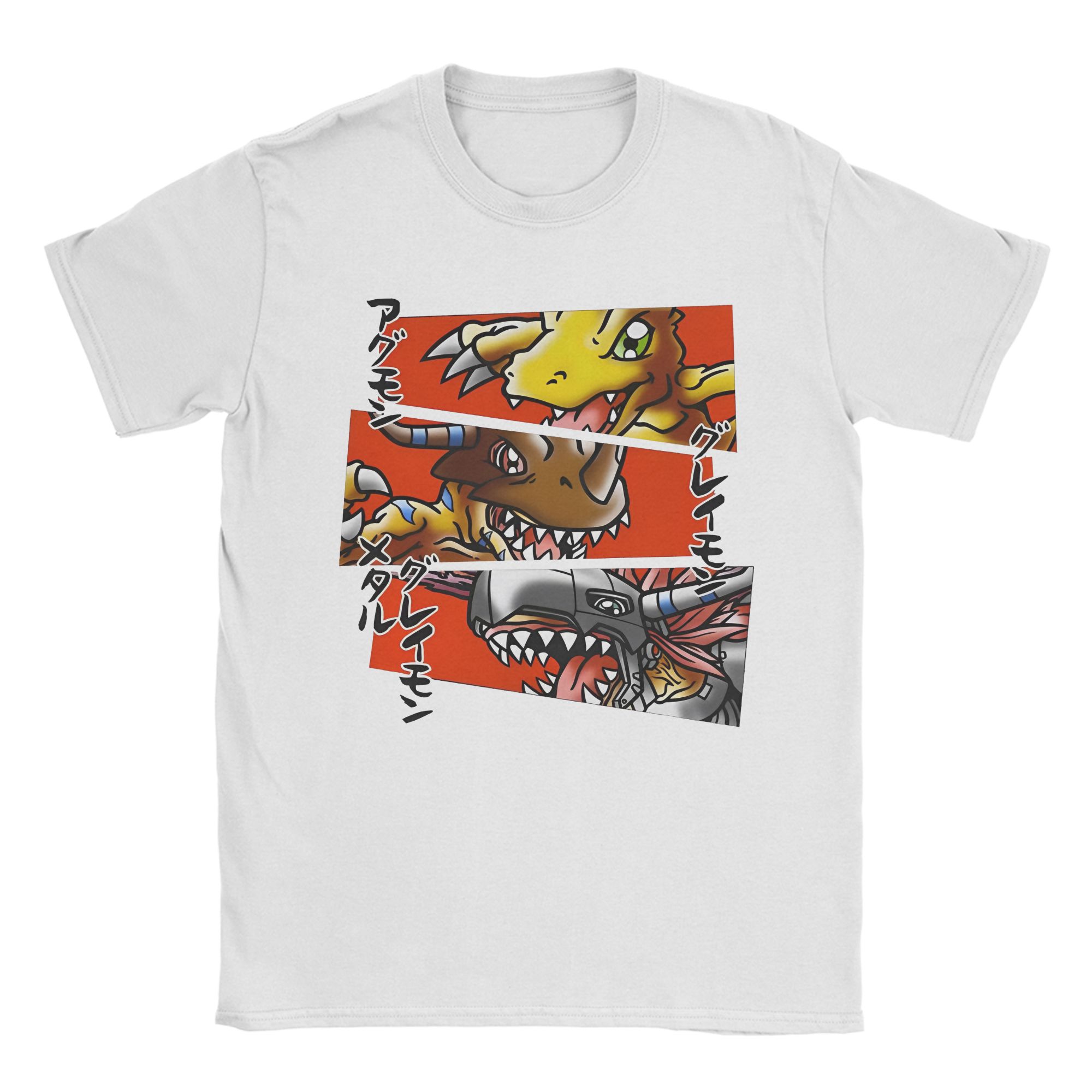 Kawaii Hope T Shirt Mens Oneck Short Sleeve Tops Digimon Nostalgic Anime 100Cotton Summer Tops Shirts S