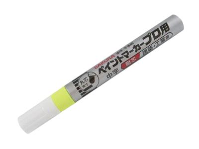 SAKURA Paint Marker Professional Mittlere Spitze Fluoreszierendes Zitronengelb KPMK-M302