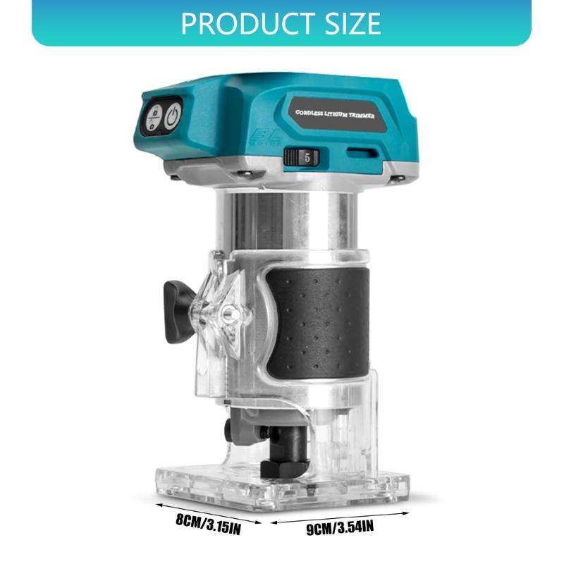 Multi Function Cordless Engraving Machine Featuring Transparent Acrylic Base for Accuracy Wood Carving Trimming and Drilling Tasks