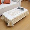 135*180CM Table Cover Cloth Smooth Desk Protection Cover Gold-embossed Tablecloth  Wedding