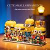 Minion-Compatible Street Scene LEGO Building Blocks - Kids' Toy Set
