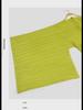 Women's Solid Color V-Neck Loose Pleated Mid-Length Dress for Spring 2025