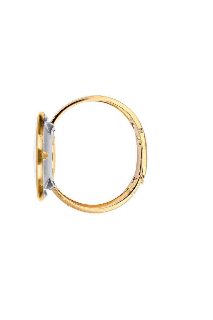 ARNE JACOBSEN ROMAN 53308-2019, 40mm, Nordic Design, Water Resistant (Quiet Design with No Second Hand), White Gold Bangle Strap