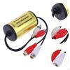 RCA Audio Noise Filter, Ground Loop Isolator Universal 4 Channel Suppressor for Radio Auto