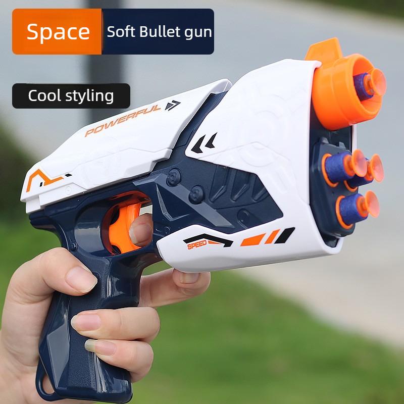 Adult Manual Soft Bullets Toy Gun Kits For Nerf Darts Toy Pistol Gun Long Range Dart Blaster AdultToys Xmas Gift