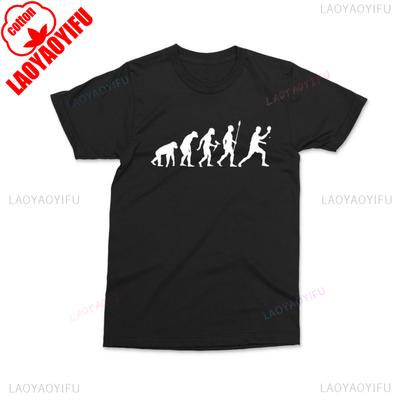 Ping Pong Evolution Table Tennis Tshirt Casual Fashion Loose Streetwear Short Sleeve Sports Man Tshirt Harajuku Cotton Tees